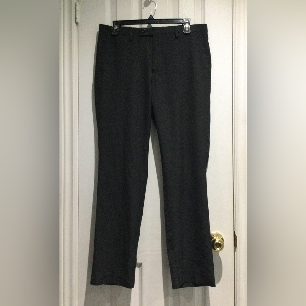 Alberto Cardinali Men's Black Dress Pants